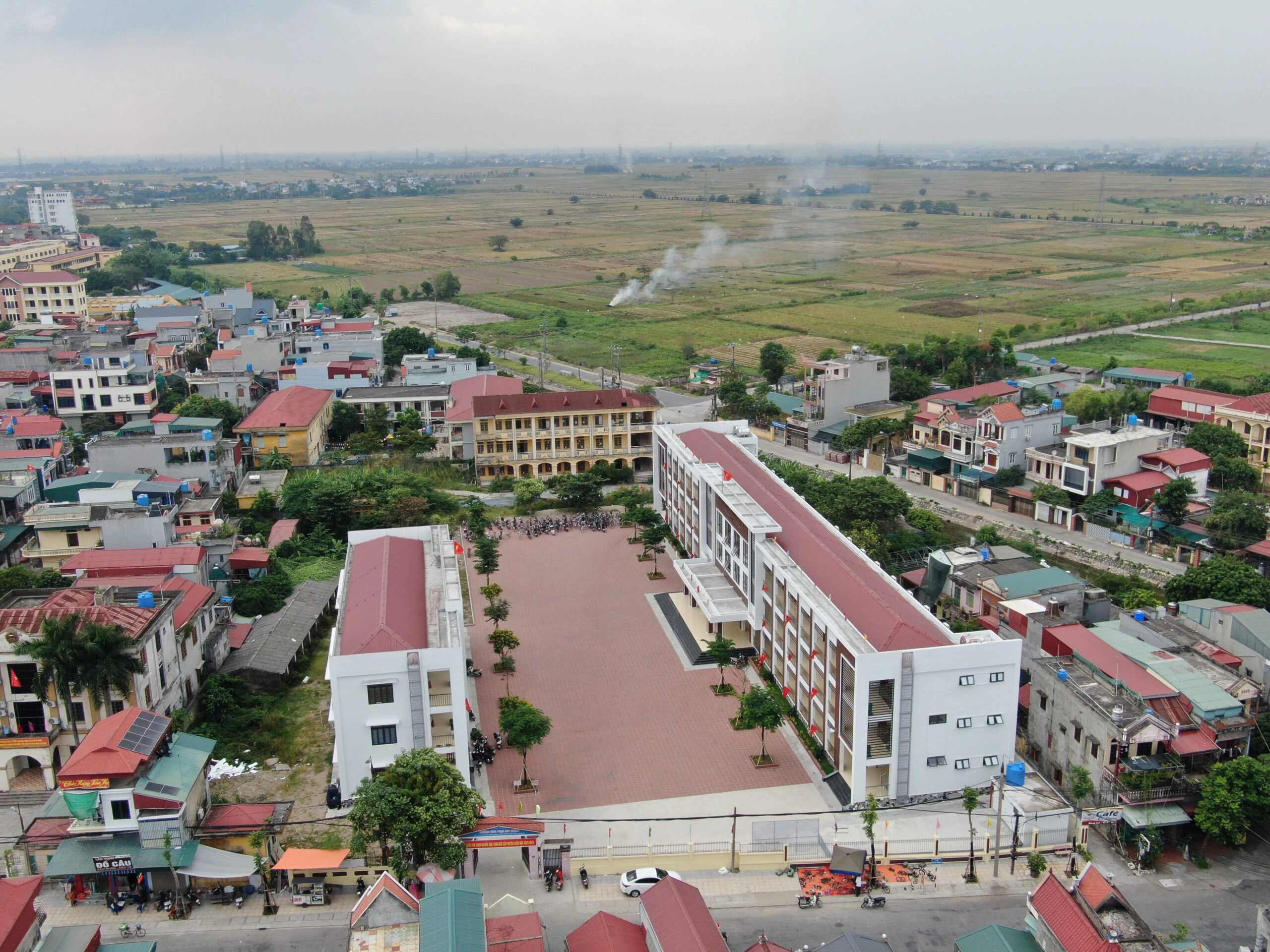 Nhôm Pma được Chỉ định Tại Dự Án Trường Học Rộng 2 Ha Ở Thái Bình1